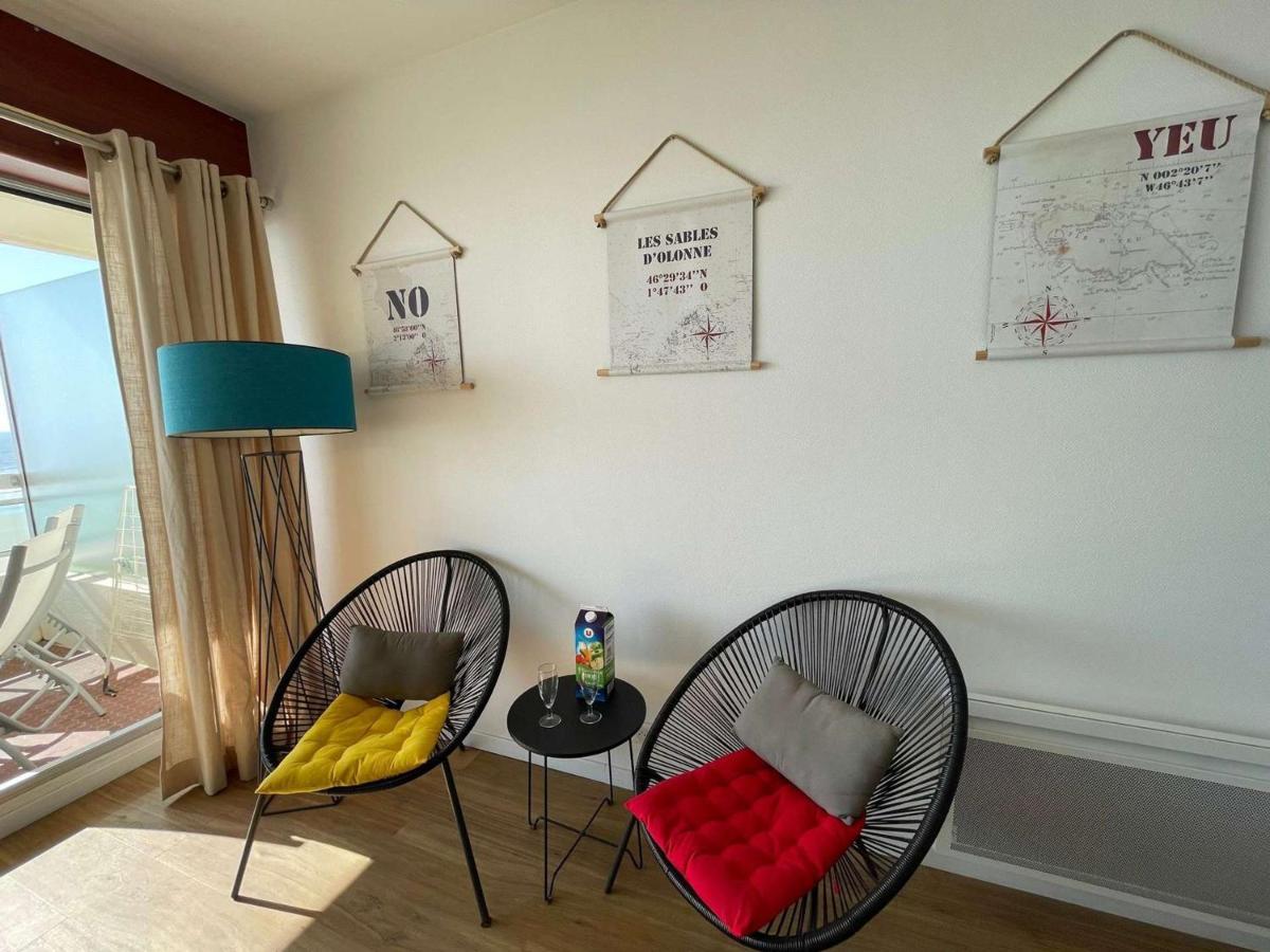 Grand Studio Cabine 4 Pers, Balcon, Renove, Proche Ocean, Saint-Hilaire-De-Riez - Fr-1-224C-160 Bagian luar foto